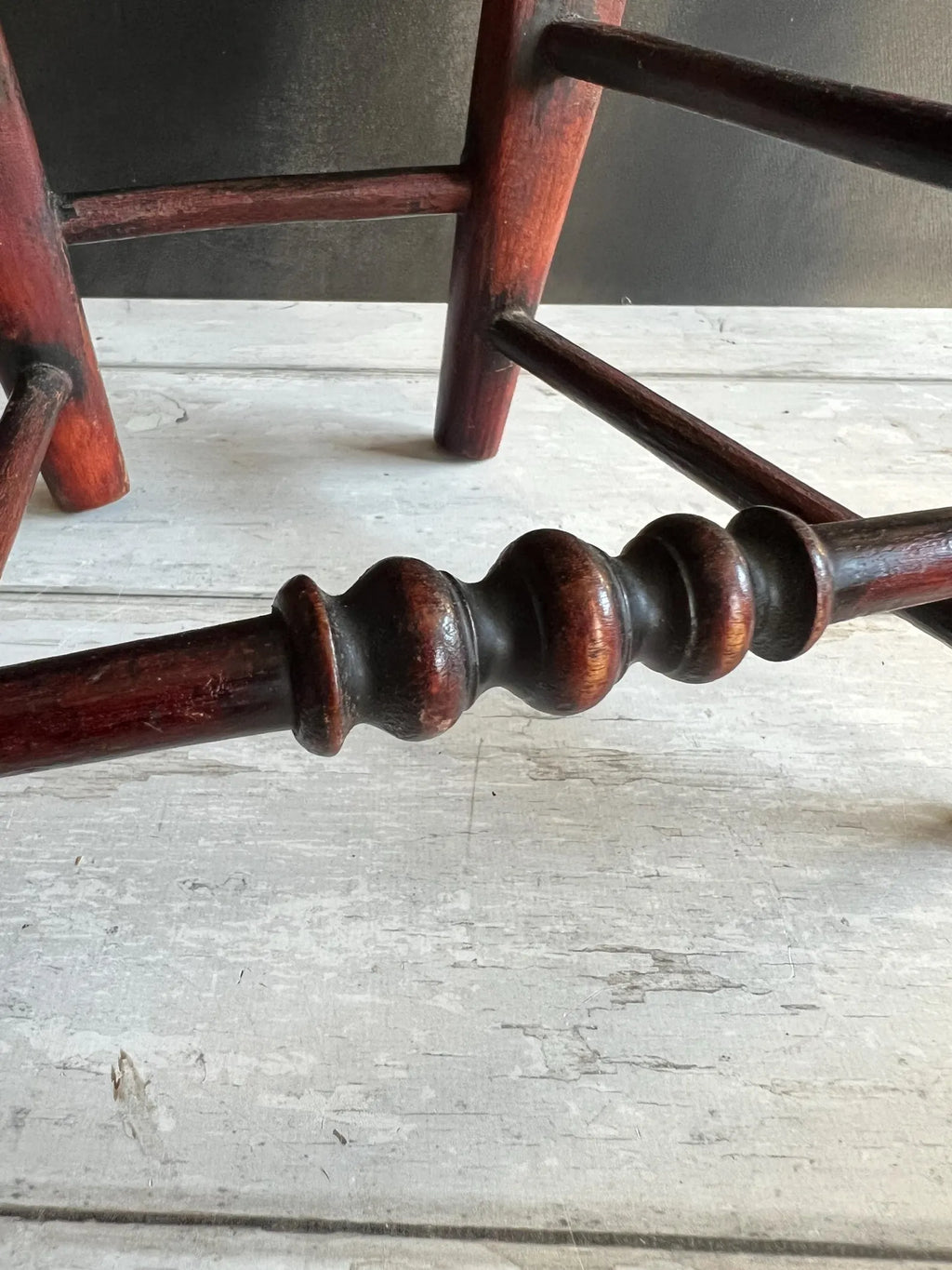 Antique Dolls Chair Early 19th Century Original Caned Seat Circa 1830