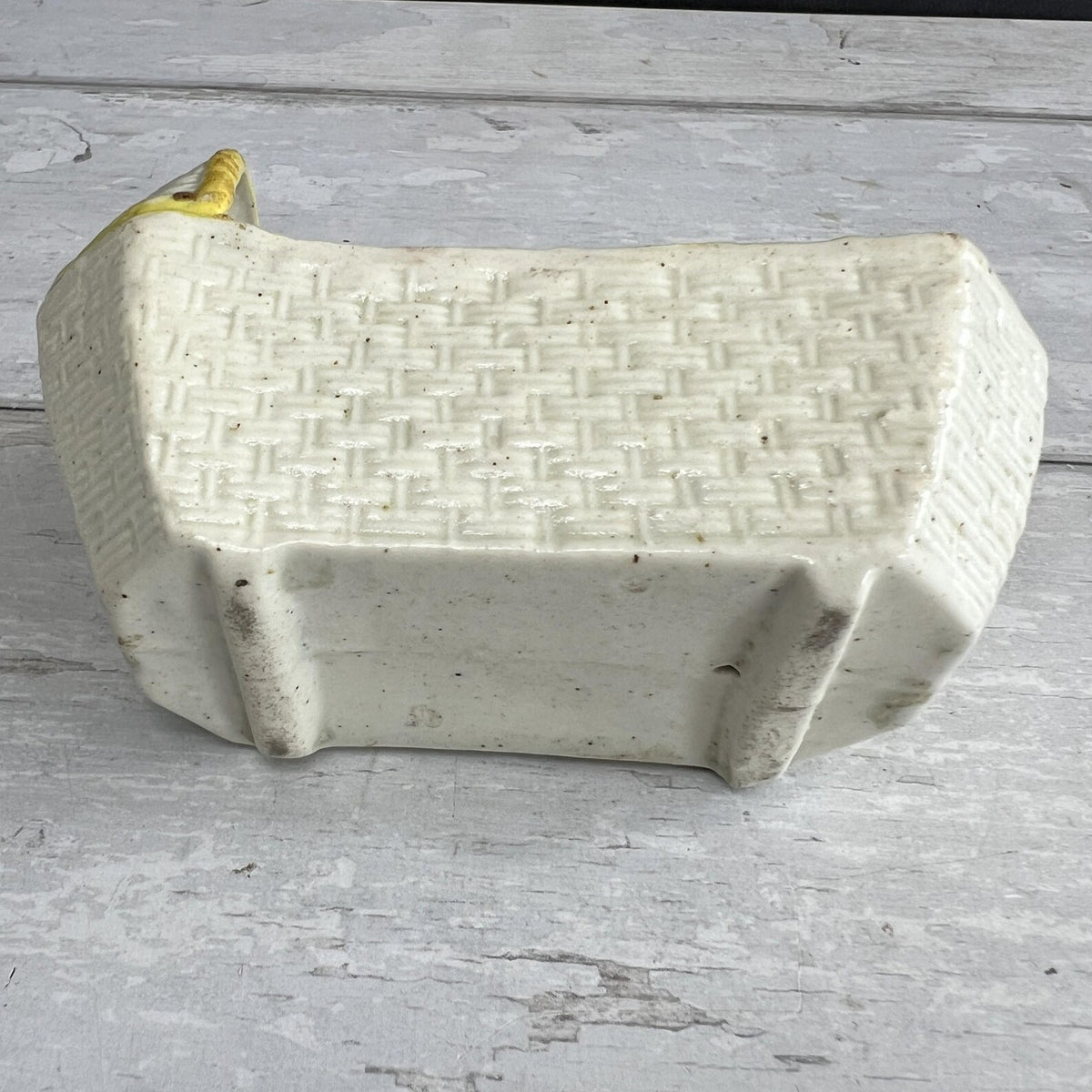 Antique Staffordshire Pearlware Cradle Sleeping Child Circa 1820
