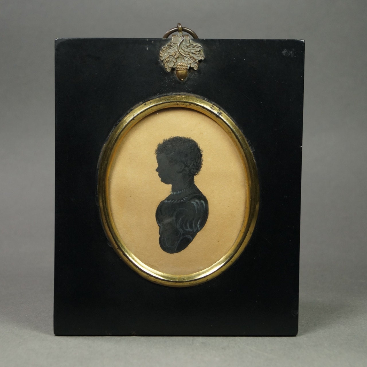 19th Century Portrait Silhouette Baby Boy Anthony Orr Cartmel Lancashire England Circa 1828