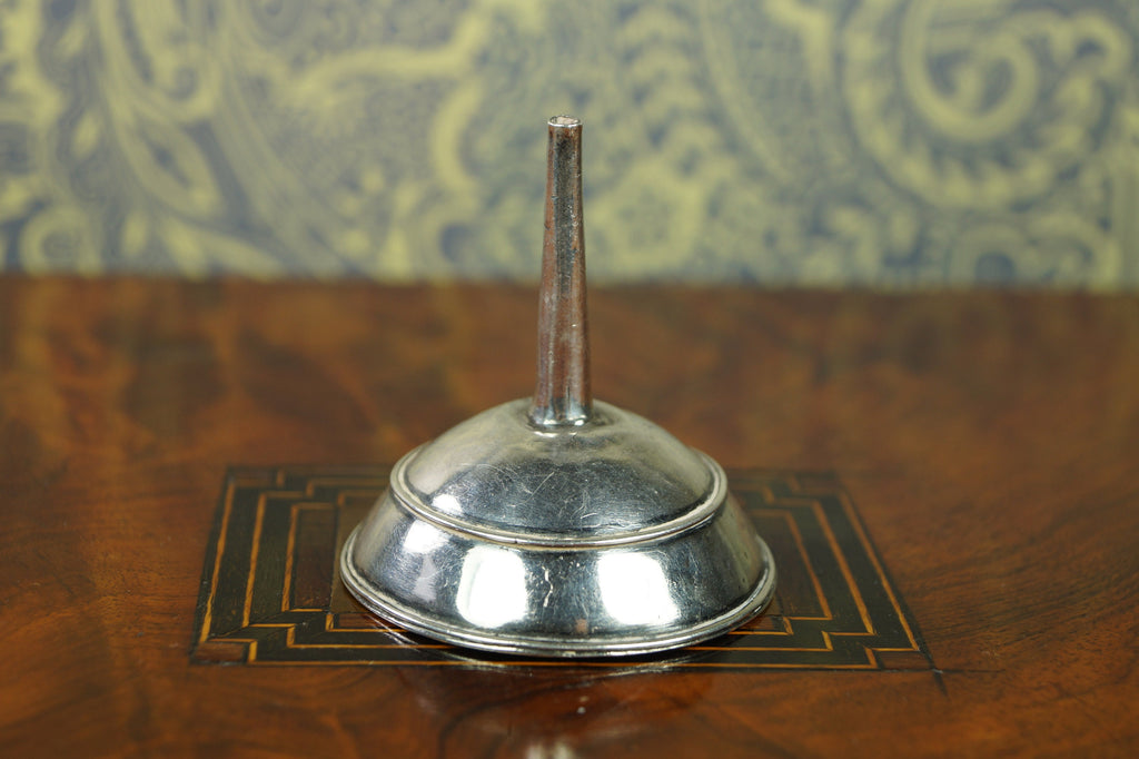 Antique Georgian Silver Gilt Lined Miniature Funnel For Perfume Scent Bottle Circa 1800