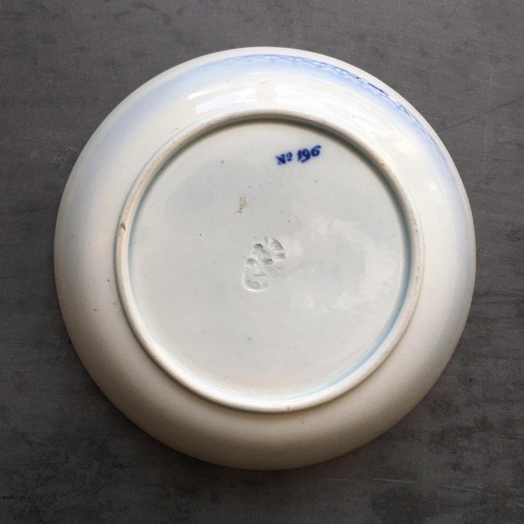 Antique Transferware Pearlware Plate John Dawson Sunderland Circa 1805
