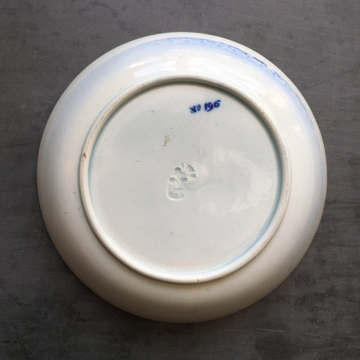 Antique Transferware Pearlware Plate John Dawson Sunderland Circa 1805