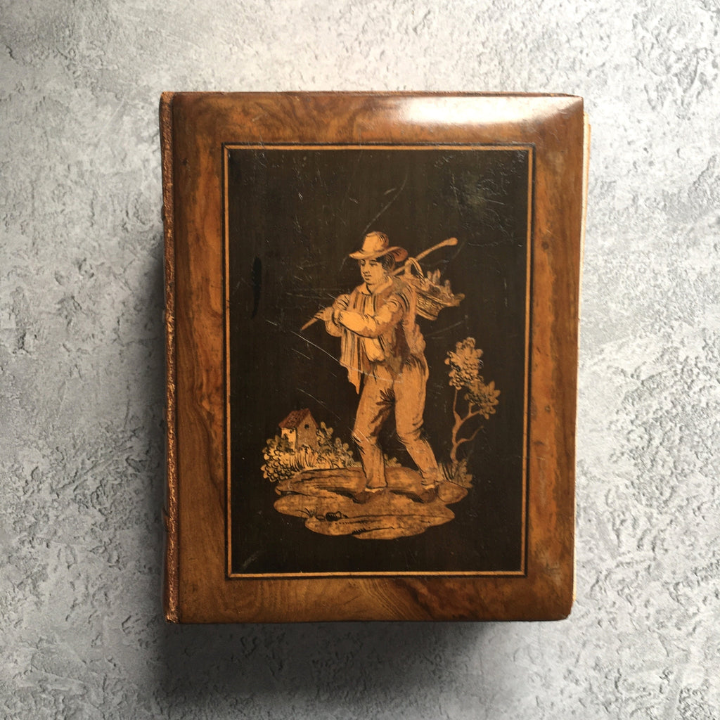 19th Century Sorrento Ware Photo Album DALE family Interest England and Australia