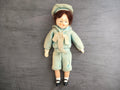 Vintage Original 1920s Miniature Composition Sailor Doll Hummel Goebel Lenci Style