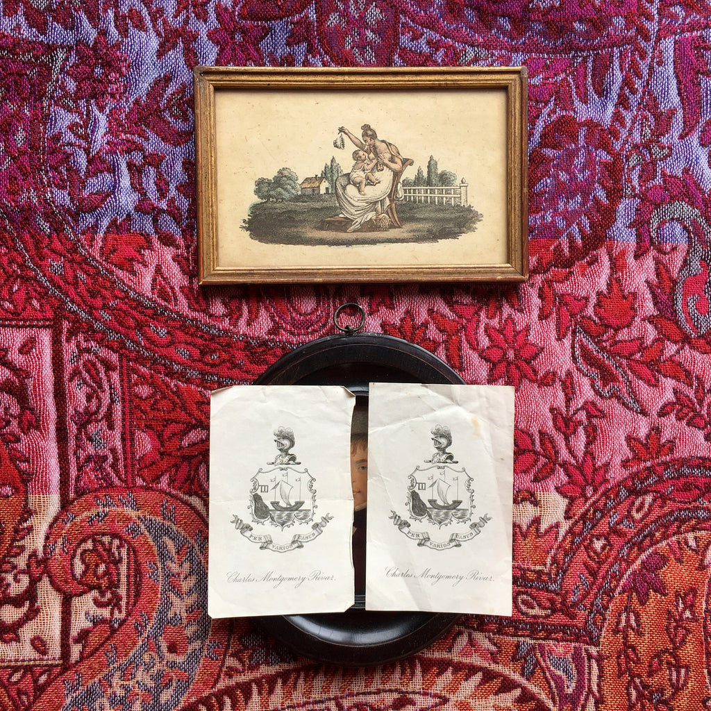 Sir Charles Montgomery Rivaz Ex Libris Book Plates British India History