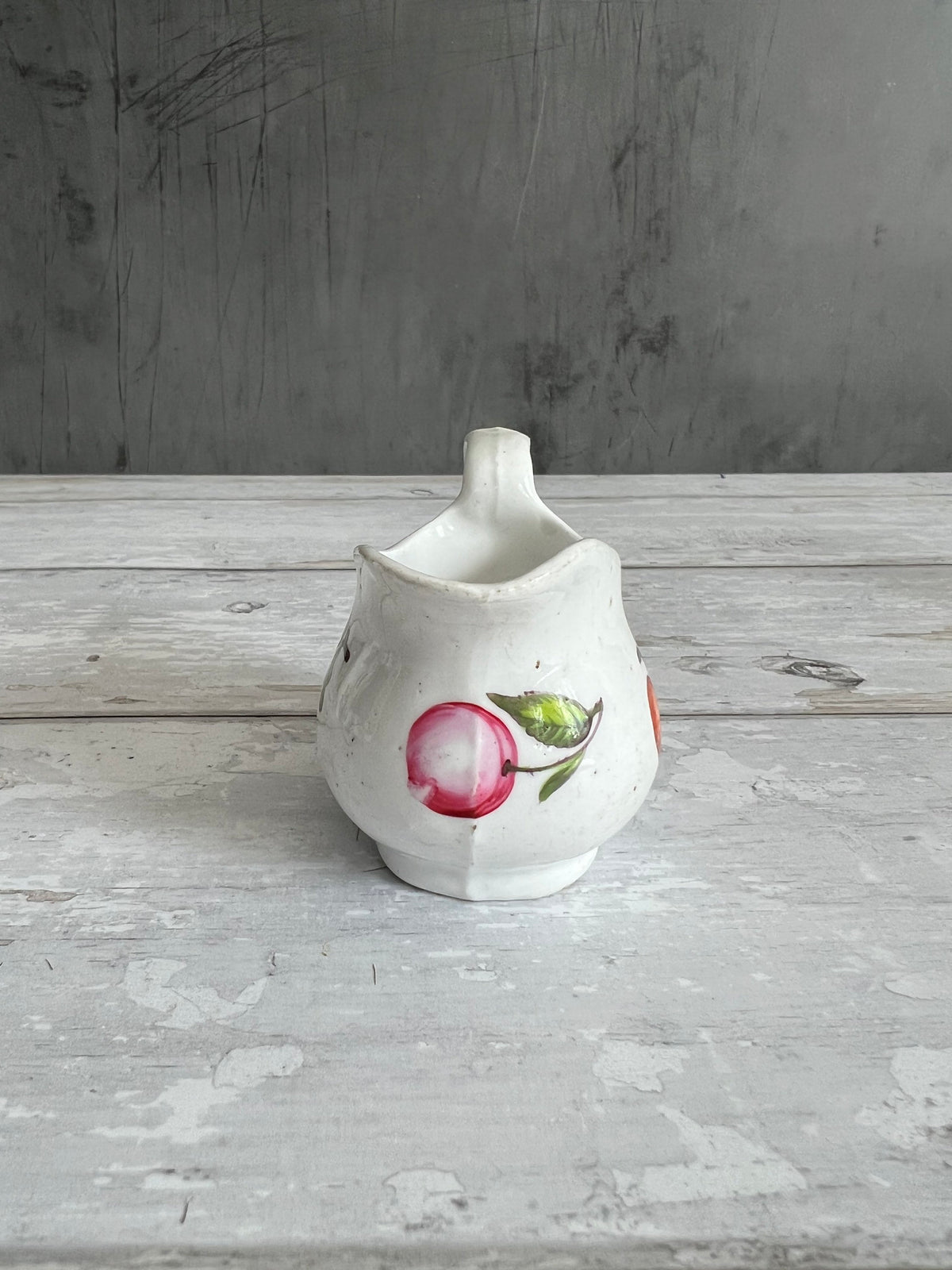 19th Century English Porcelain Miniature Toy Jug Doll Sauce Boat Creamer Circa 1820