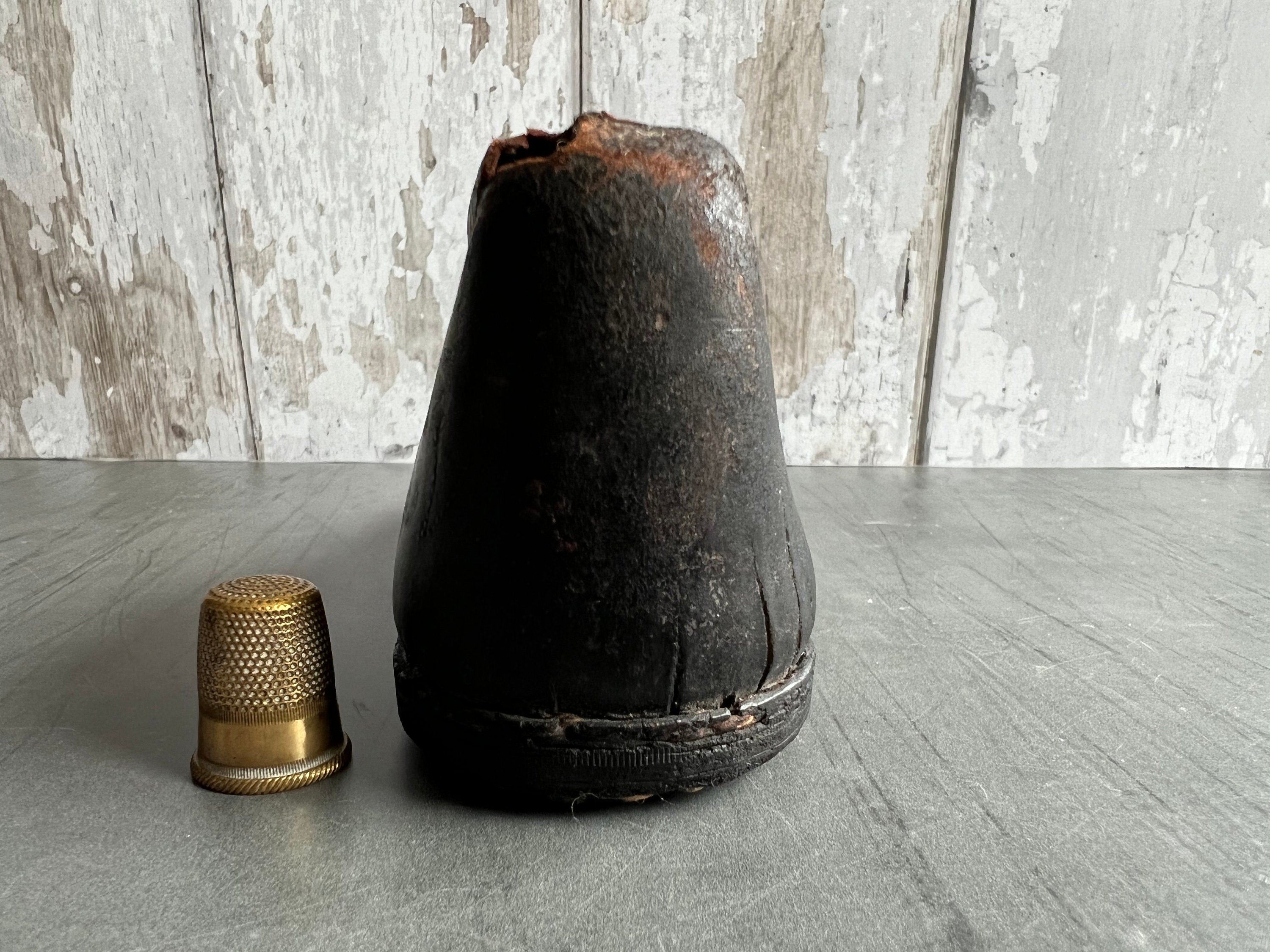 Rarest Georgian Shoe Childs Toy Rattle Talisman Initials LV Circa 1830
