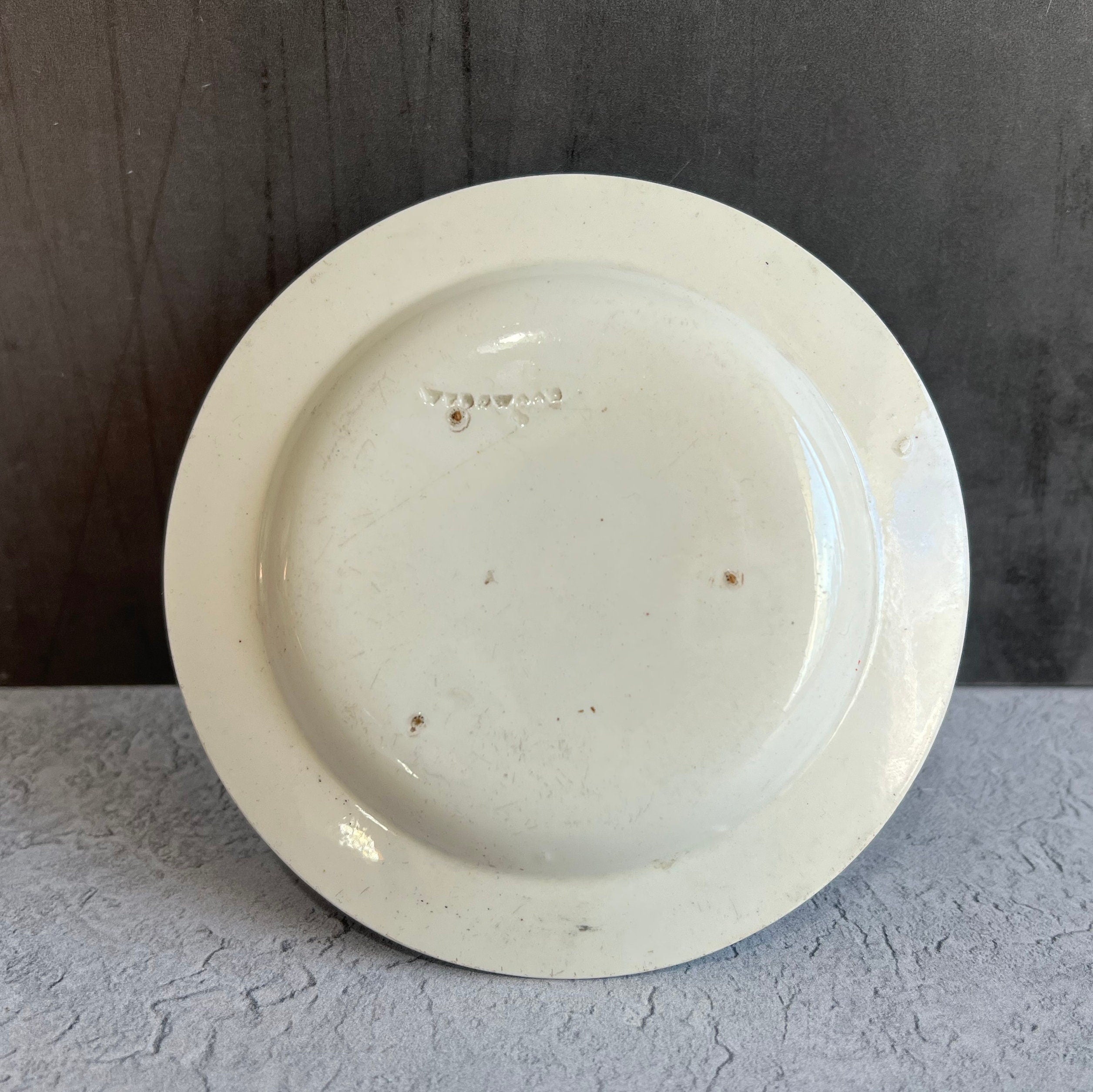 Antique Miniature Plate A Present For A Good Girl Nursery Ware Wedgwood C 1830