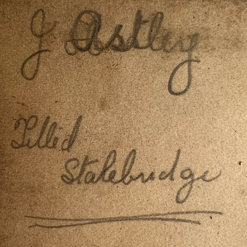 Antique 19th Century Portrait Silhouette Gentleman J Astley C 1830