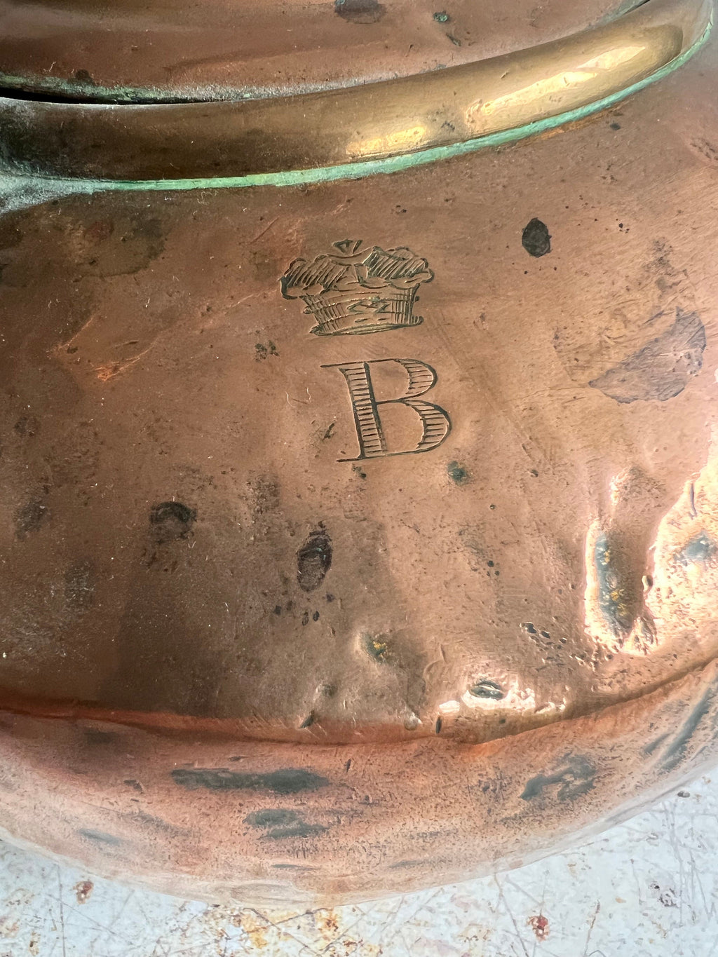 Antique Copper Kettle – Duke of Buccleuch Estate, Circa 1870