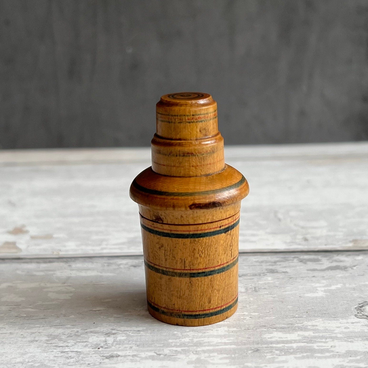 Rare 19th Century Regency Tunbridge Ware Scent Bottle Box A Brighton Gift Whitewood C 1820