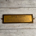 Antique Godfrey Kneller Portrait Plaque Charles Sackville Exhibit