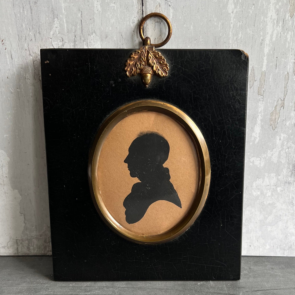 19th Century Portrait Silhouette of Theologian Thomas Erskine of Linlathen Scotland 1820