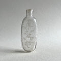 Georgian Miniature English Glass Scent Bottle Engraved Initials E.H Circa 1800 AF