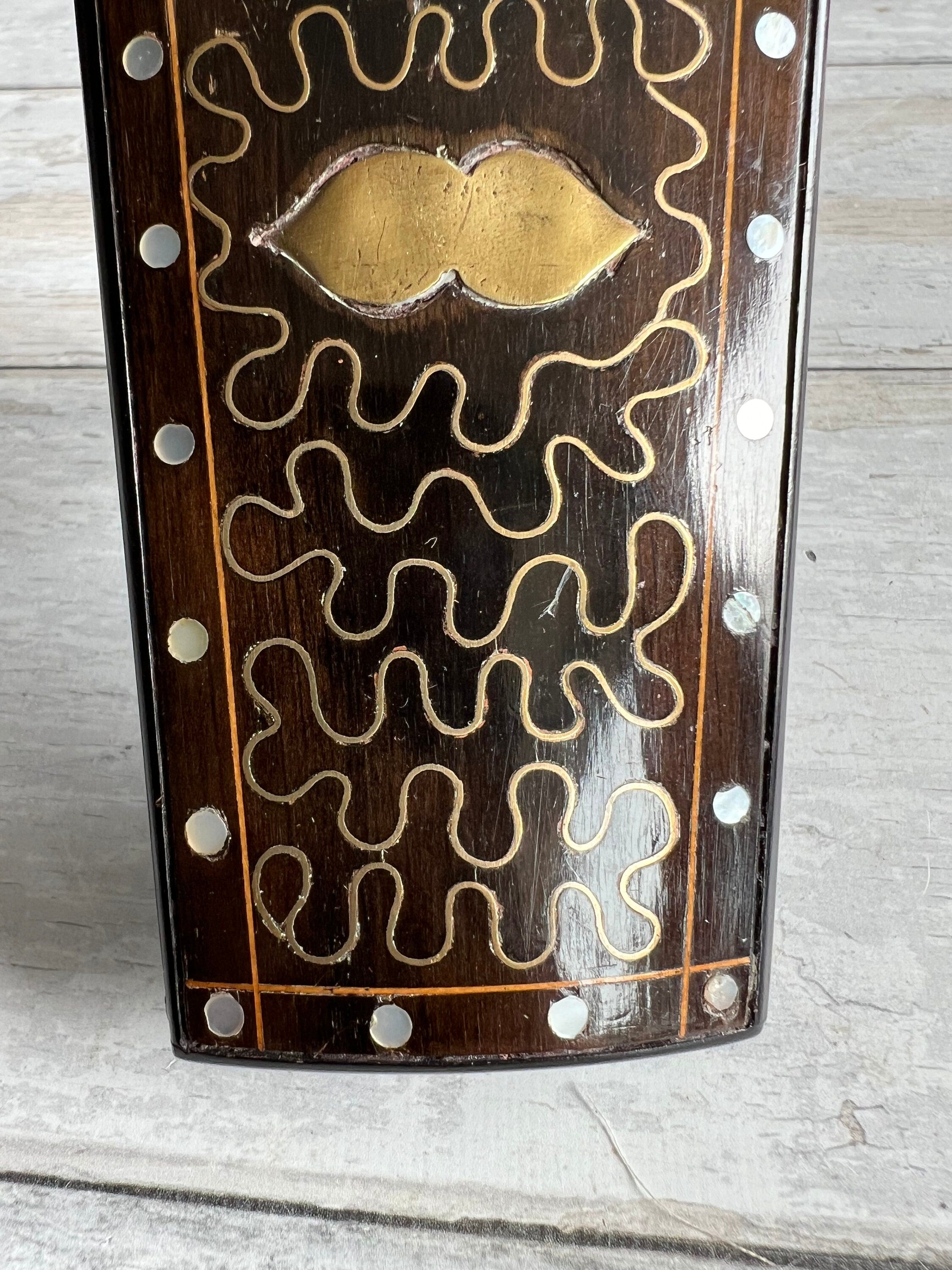 19th Century Sewing Case No Contents Circa 1850