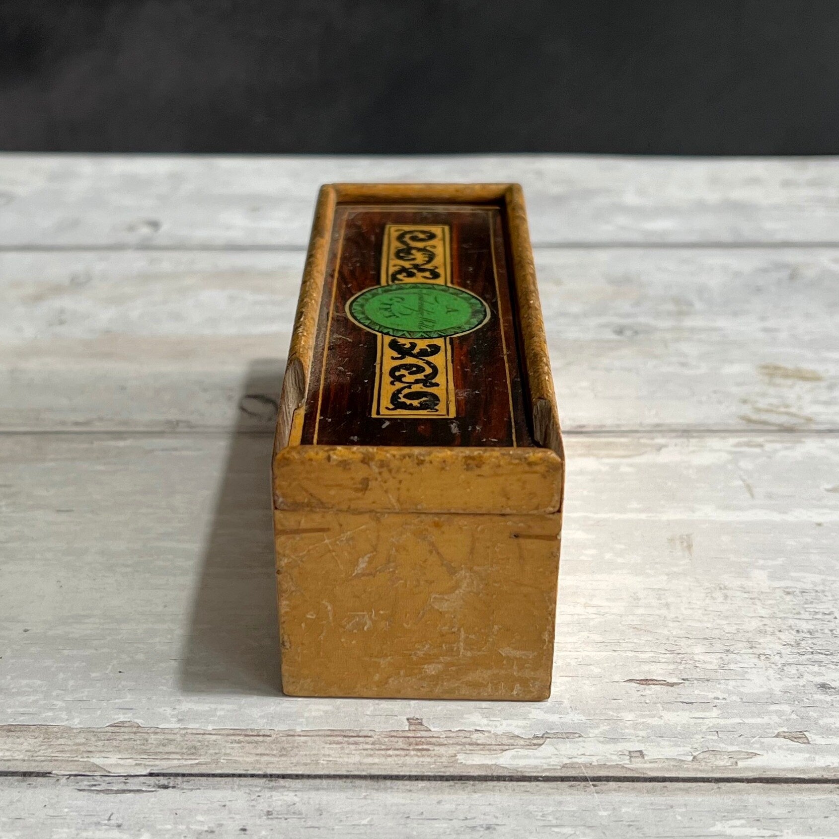 19th Century Whitewood Cotton Reel Box A Tunbridge Wells Gift Early Tunbridge Ware C 1810
