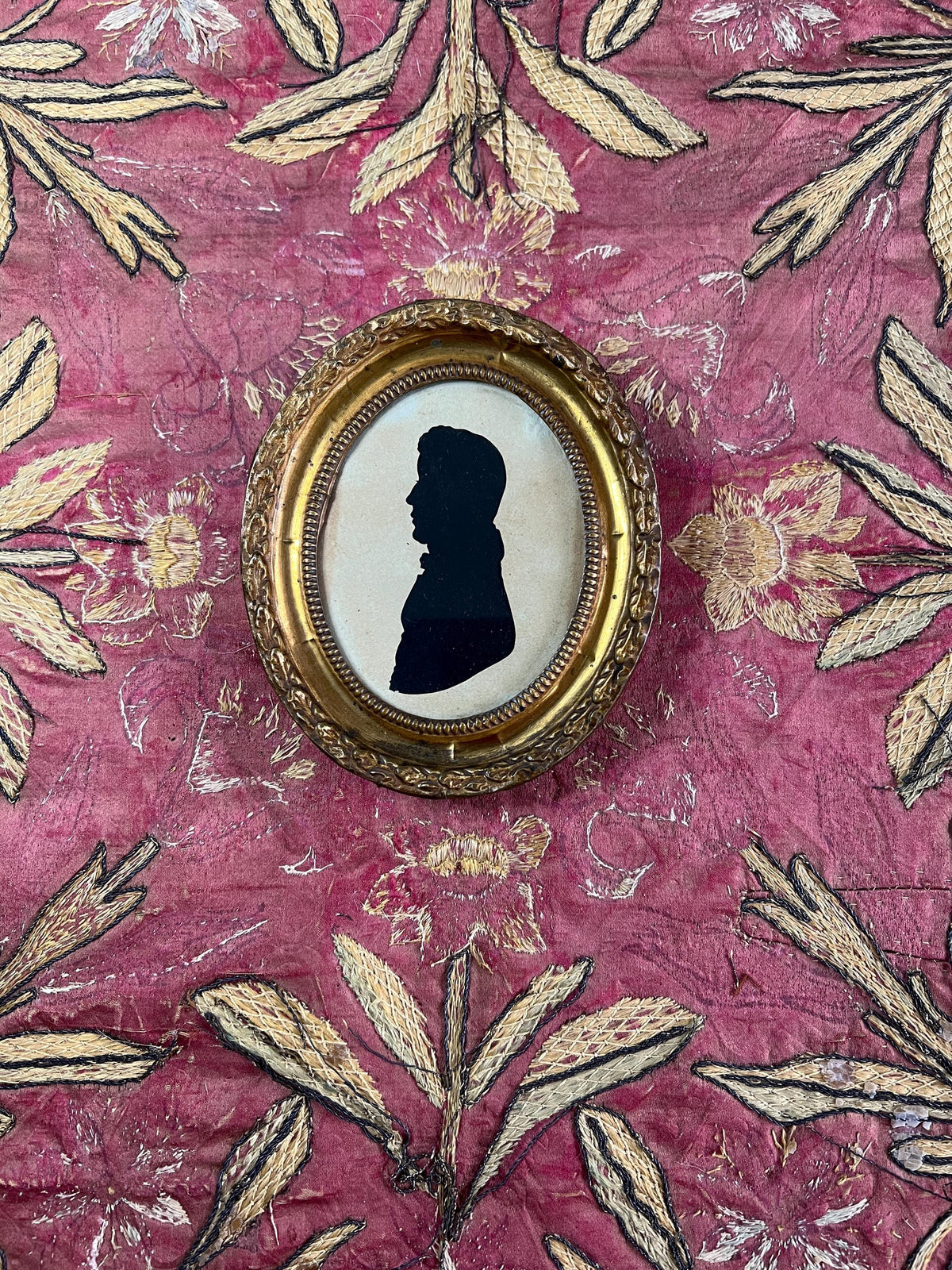 Georgian Hollow Cut Silhouette Portrait English C 1810