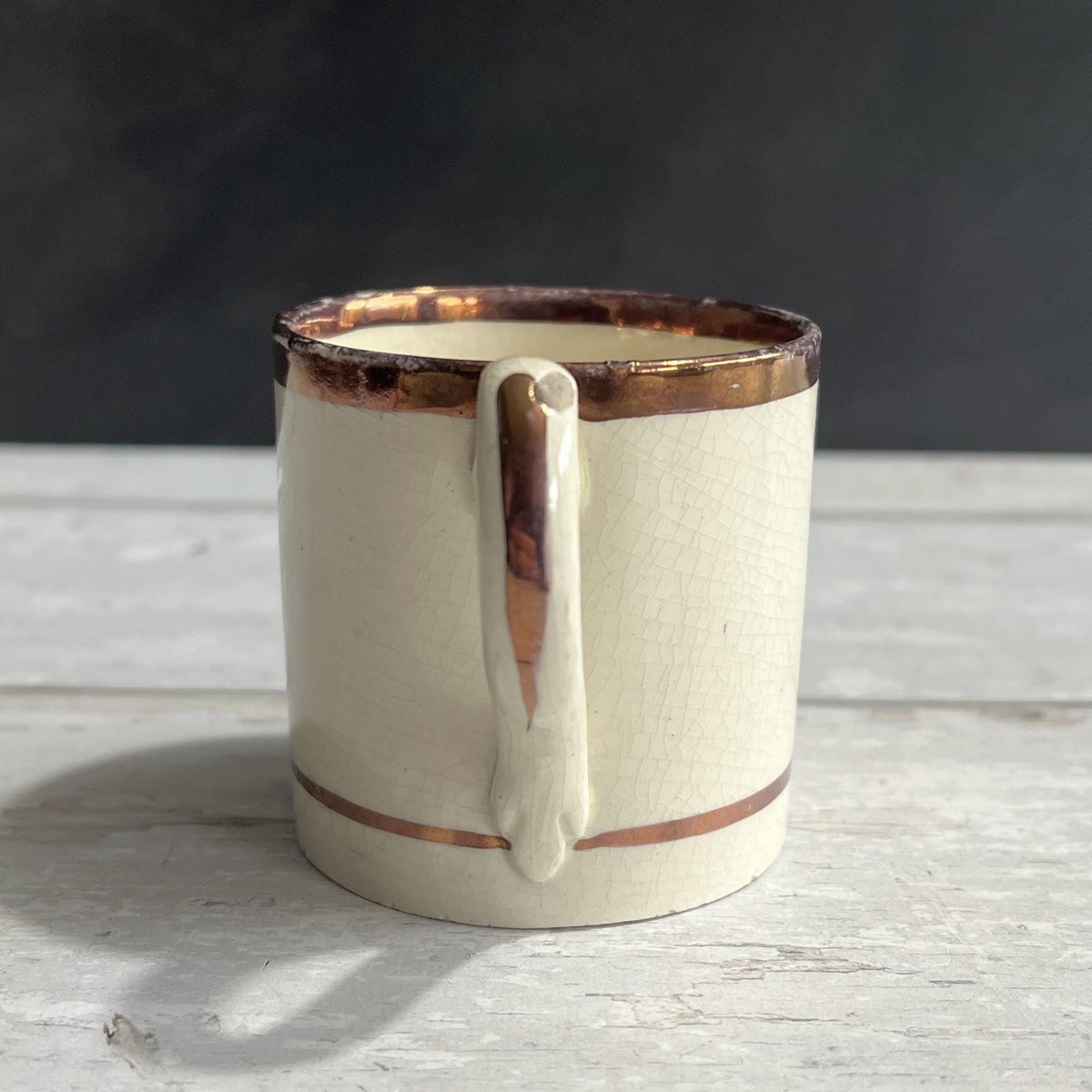 Antique Childs Luster Ware Mug A Present For My Dear Boy 1830
