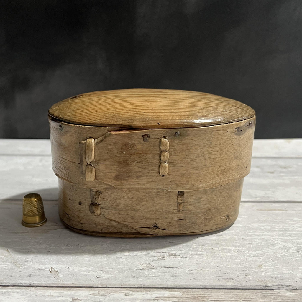 19th Century Bentwood Pantry Box Folk Art Rustic C 1850