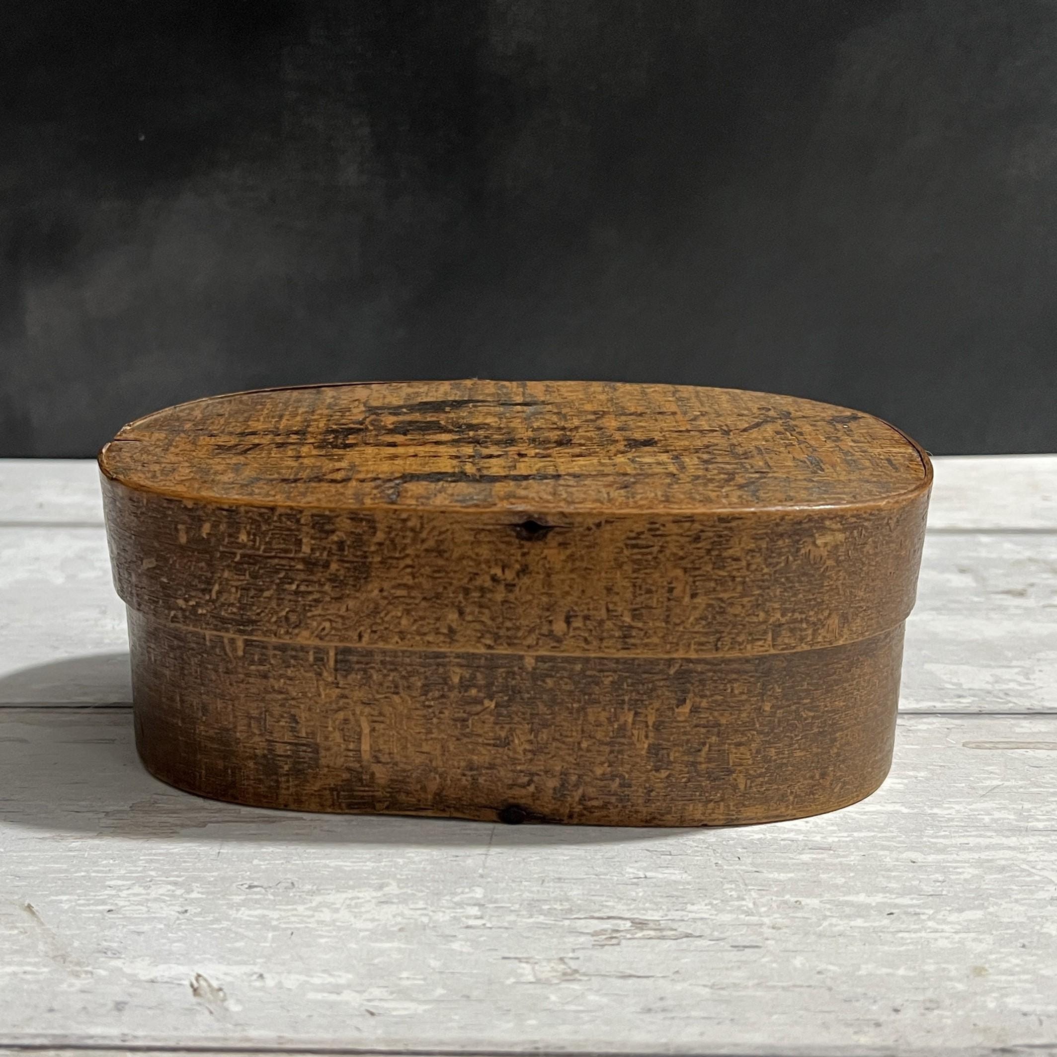 Antique Bentwood Pantry Box Shaker Folk Art Rustic C 1850