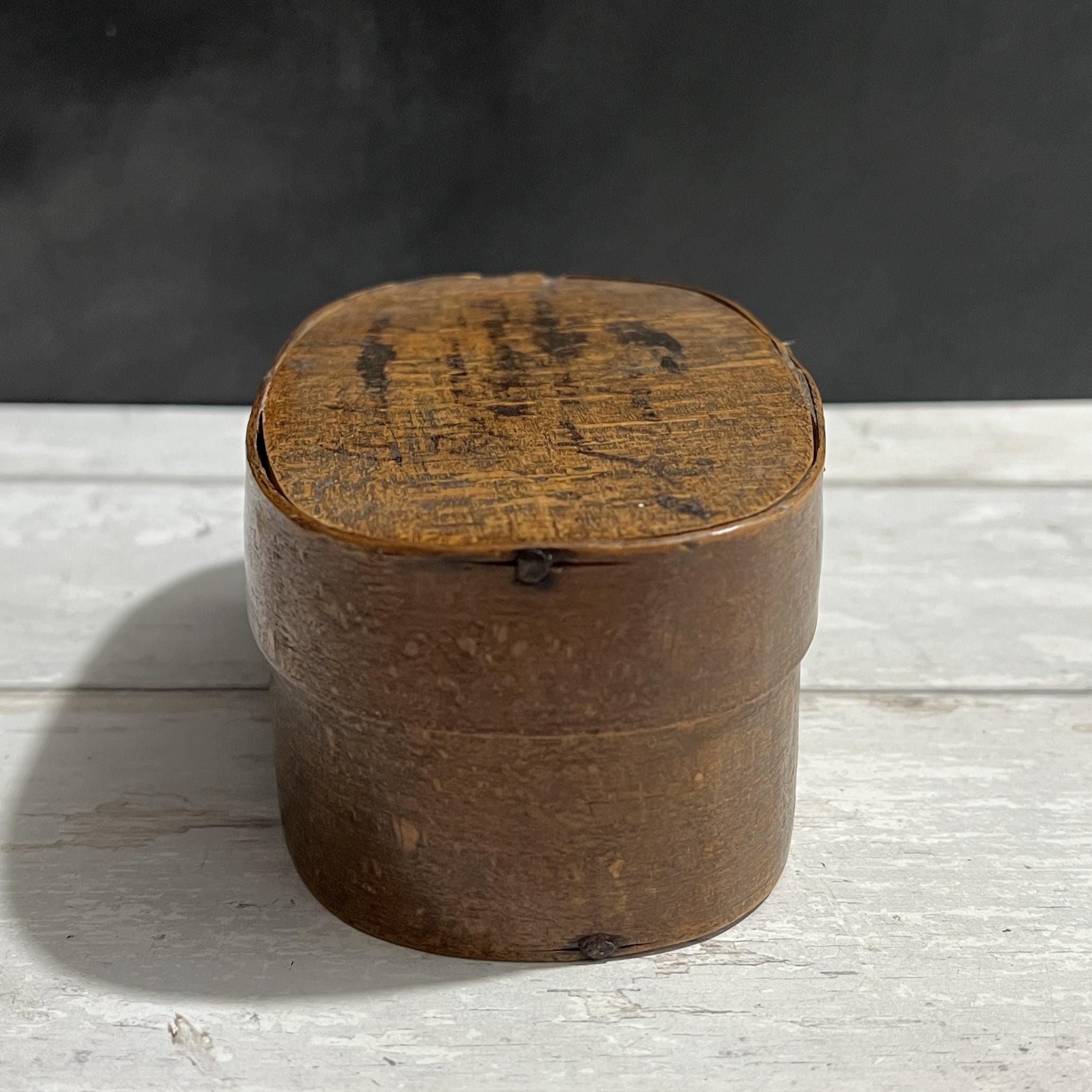 Antique Bentwood Pantry Box Shaker Folk Art Rustic C 1850