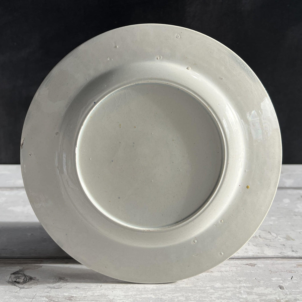 RARE Antique Childrens Plate Female Schoolfellows With Provenance C 1820 Female Education