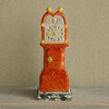 Miniature Staffordshire Pearlware Long Case Clock Model Grandfather Clock C 1820