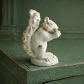 RARE 19th Century Antique Derby White Porcelain Squirrel Figure C 1810