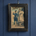 19th Century Miniature Nursery Print The Husband Engraving by J Fairburn C 1835