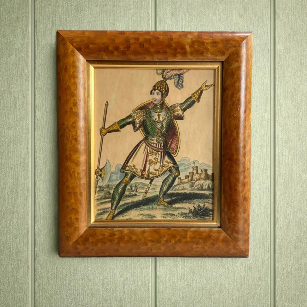 19th Century Theatrical Circus Print Andrew Ducrow as St George by A Park C 1835