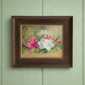 19th Century Floral Painting Flowers Victorian Circa 1890