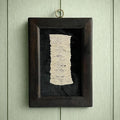 Antique 18th Century Hollie Point Needle Lace Fragment Circa 1700s