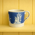 Chetham & Woolley Mug Classical Sprigged Figures C 1810 Regency era
