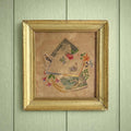 Antique Georgian Trompe-L'oeil Painting C1830s Romantic Valentine