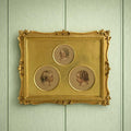 Antique Portrait Miniature Group Druitt Children with Jack The Ripper Murder Connection 1852