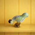 19th Century Miniature Porcelain Figure Rooster/ Cockerel Folk Art C 1880