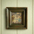 17th Century Needlework Christ Mocked Circa 1640 Charles I Period