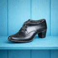 RARE English 19th Century Miniature Shoe and Last Apprentice Cordwainer Item Circa 1855