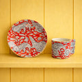 Antique Mason's “BANDANA” Foo Dog Pattern IRONSTONE  Coffee Cup and Saucer 1860