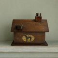 19th Century Childs House Money Box Horse Racing Equine Money Bank C 1890
