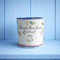 Antique Documentary Floral Pearlware Mug Sarah Ann Godwin Ludwell Village Wiltshire England 1849