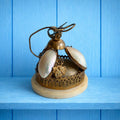19th Century Dinner Bell Mother of Pearl Circa 1850