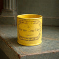 Staffordshire Childs Miniature Canary Motto Mug For My Dear Boy Toy Size Silver Lustre C 1810