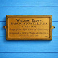 19th Century William Scott Sculpture Plaque William Behnes