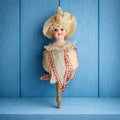Small Schoenau & Hoffmeister Musical Marotte Doll 4700/14 Circa 1905 Fully Working