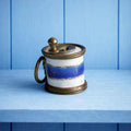 Georgian Miniature Bilston Enamel Tape Measure Circa English Circa 1780s AF Brighton Gift