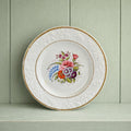 Antique Flower Plate Hand Painted Floral English Circa 1820