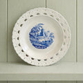 Antique Blue and White Plate English Pearlware Transferware Circa 1830 AF
