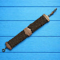 Antique Victorian Woven Hair Fob Watch Circa 1860