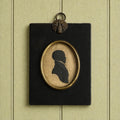 RARE Thomas Cox Rackstrow Portrait Silhouette of A Boy Signed Dated 1816 Regency Fascinating History